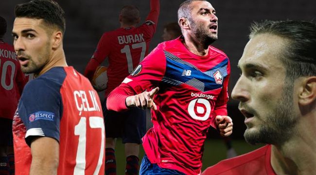 Burak Yılmaz ve Zeki Çelik Fransa'da en iyi 11'e girdi!
