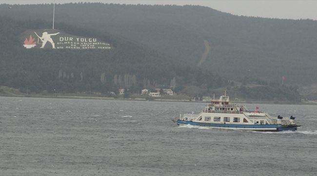 Çanakkale'de ada seferlerine fırtına engeli