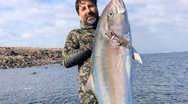 Çanakkale'den 27 kiloluk bir dev çıktı!