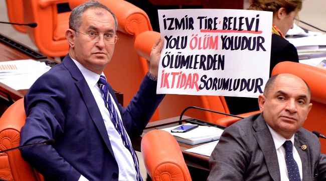 CHP'Lİ SERTEL'DEN TİRE-BELEVİ YOLU BÜTÇE ELEŞTİRİSİ