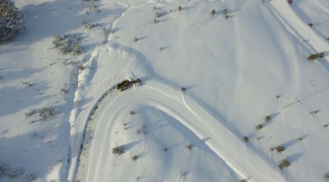 Erzincan'da 267 köy yolu ulaşıma kapandı
