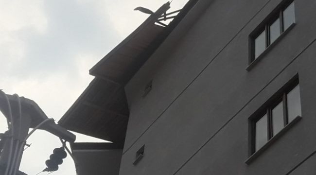 Fırtına çatı uçurdu, sobadan sızan gazdan 3 kişi zehirlendi