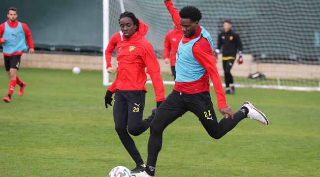 GÖZTEPE'DE DENİZLİSPOR MAÇI HAZIRLIKLARI BAŞLADI
