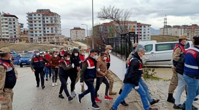 Hatay merkezli torbacı operasyonu