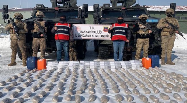 İran'dan getirilen 99 kilo eroin yakalandı