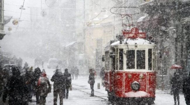 İstanbul'a kar geliyor!