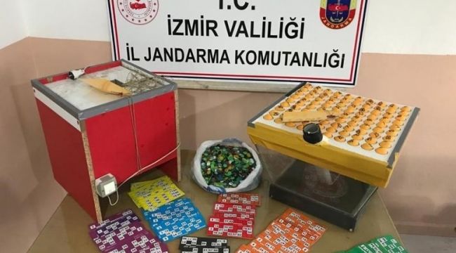 İZMİR'DE 45 KİŞİYE KUMAR BASKINI