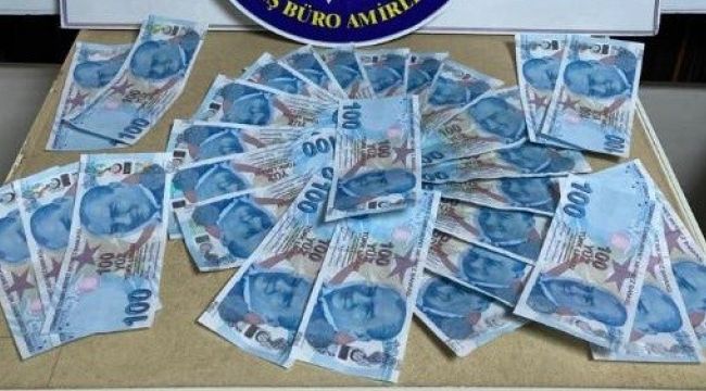 İZMİR'DE SAHTE PARA OPERASYONU