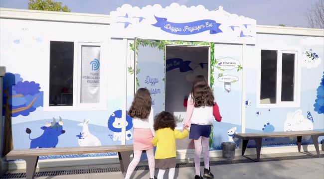 İzmirli depremzede çocuklara ‘Duygu Paylaşım Evi’ ile psikolojik destek   