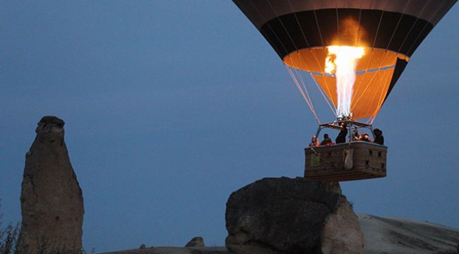 Kapadokya'da balon turları 5 gündür yapılamıyor