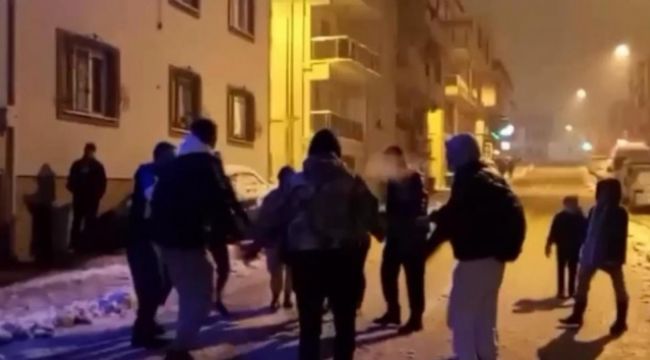 Kar yağışı virüsü unutturdu!