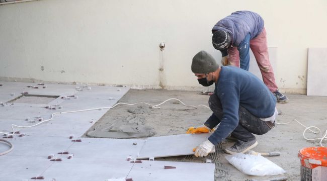 KARŞIYAKA BELEDİYESİ CEMEVİ’Nİ YENİLİYOR