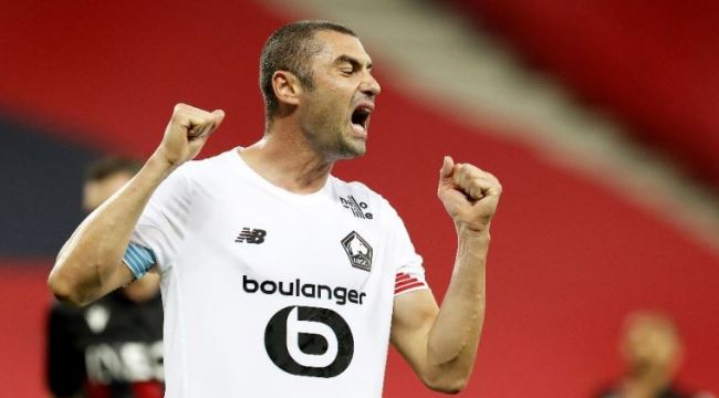 Lille, Burak Yılmaz'ın attığı golle yendi