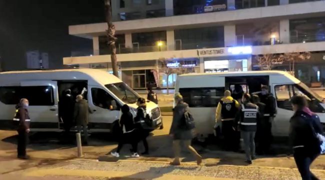 MASAJ SALONLARINA FUHUŞ BASKINI