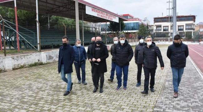 MENDERES’İN STADI YENİLENİYOR