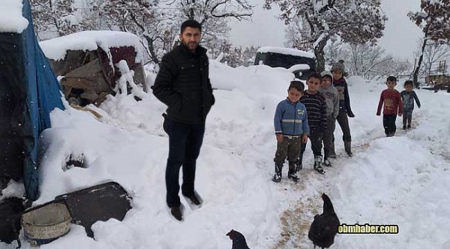 ORMANDA MAHSUR KALAN AİLE KURTARILDI