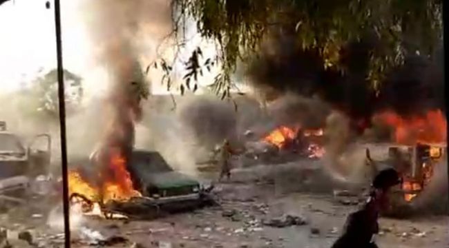 Resulayn'da bombalı saldırı
