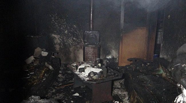 Samsun'da yangın dehşeti