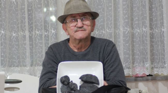 Tarlasına göktaşı düştü milyonluk fiyat biçtiler