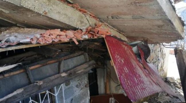 Trabzon’da korkutan heyelan