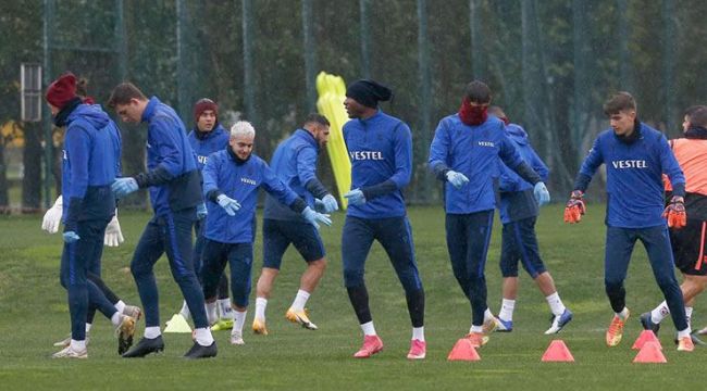 Trabzonspor Beşiktaş maçı mesaisine başladı
