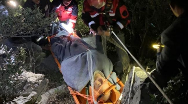 Ünlü iş adamı kayalıklardan düştü, 8 saatte kurtarıldı