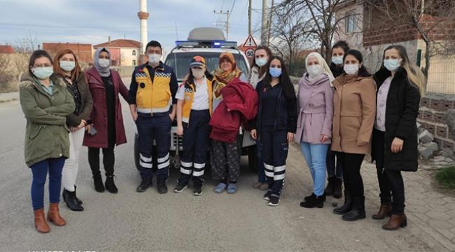Ambulans sireni bu kez Elif'in mutluluğu için çaldı