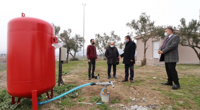 BERGAMA TIR VE KAMYON GARAJI'NA KAVUŞUYOR
