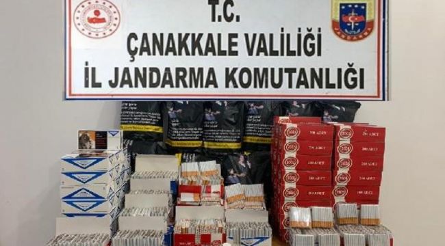 Çanakkale'de uyuşturucu operasyonu