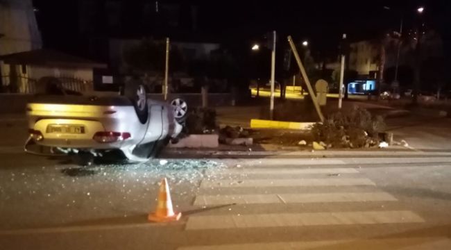 Cenazeye giderken kaza yaptılar