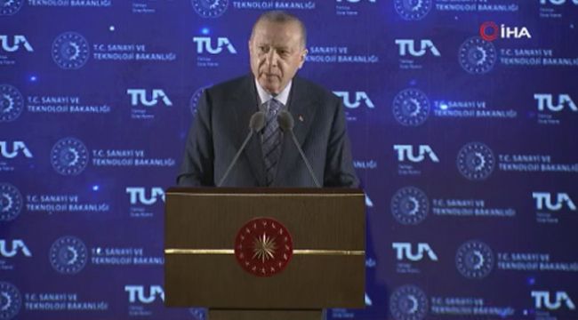 Cumhurbaşkanı Erdoğan, Milli Uzay Programı'nı dünyaya duyurdu