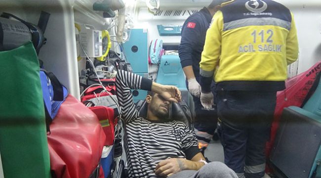 Evinin bahçesinde silahlı saldırıya uğrayan kişi yaralandı