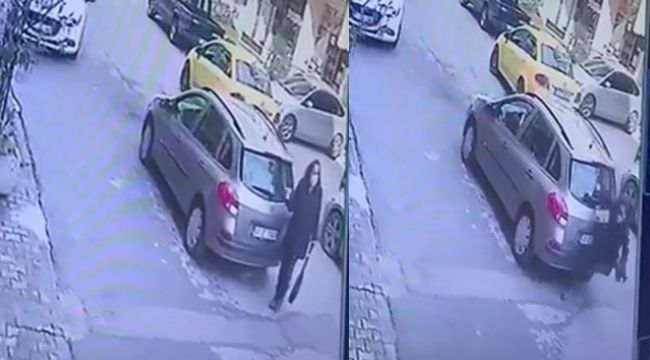Geri manevra yaparken yaşlı kadına çarptı