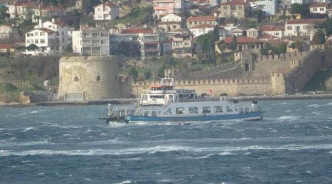 Gökçeada ve Bozcaada’ya feribot seferleri yapılamıyor