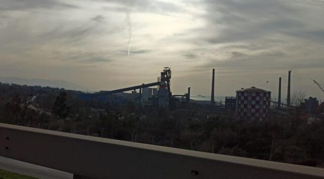 İskenderun açıklarında hortum oluştu