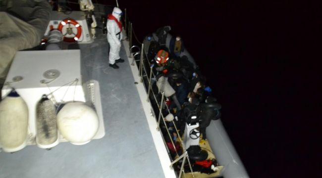 İZMİR'DE 123 SIĞINMACI KURTARILDI