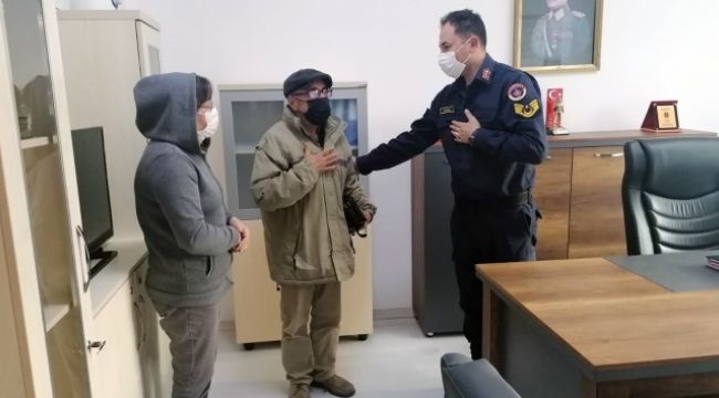 Jandarma son anda dolandırılmasına engel oldu