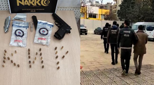 Kilis ve Gaziantep'te eş zamanlı operasyon