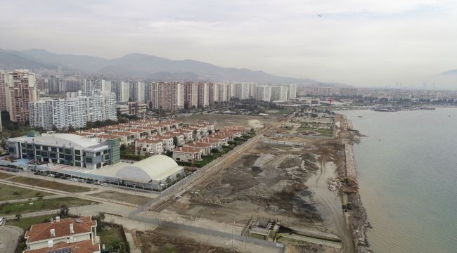 MAVİŞEHİR’DEKİ KIYI PROJESİNDE YOĞUN TEMPO