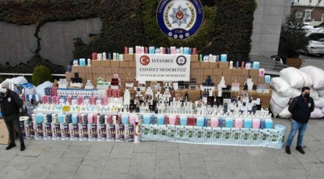 Merdiven altı temizlik imalathanelerine baskın