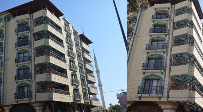 Mimarisiyle hayrete düşüren bina