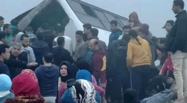 Mısır'da zincirleme kaza