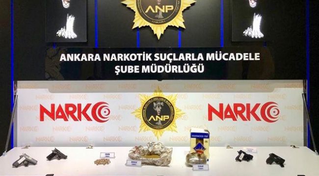 Narkotik ekipleri başkentte zehir tacirlerine göz açtırmıyor