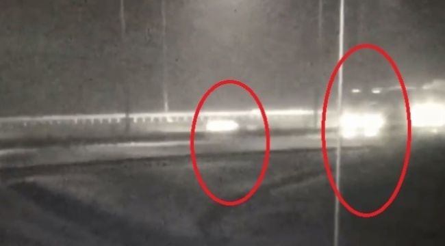 Otobanda ters şerit faciası