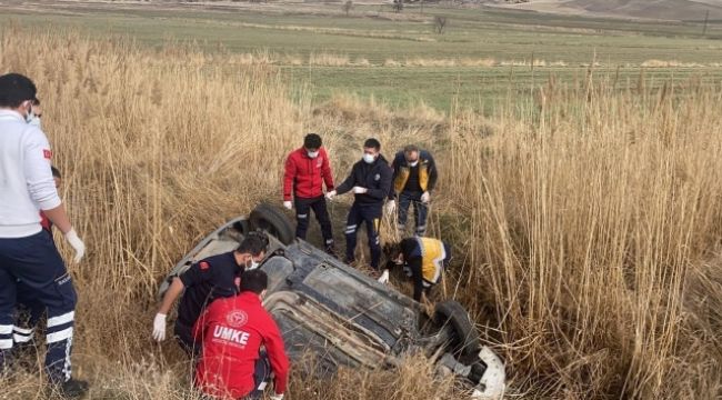 Otomobille sulama kanalına düşen sürücü boğularak öldü