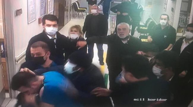 Sağlık çalışanlarına çirkin saldırı