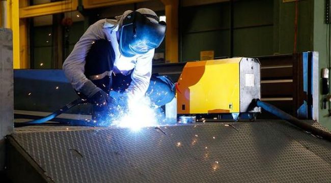 Sanayi üretim endeksi yıllık bazda yüzde 9 yükseldi