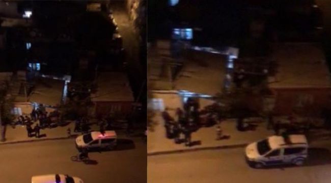 Şehrin göbeğinde düğün yapanlara polis baskını