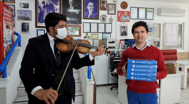 SEVGİLİLER GÜNÜ İÇİN KEMANLI PAKET SERVİS