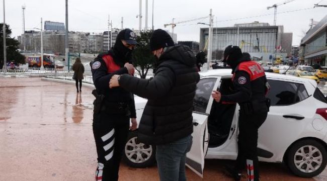 Taksim Meydanı'nda hareketli anlar